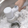 SparkClean Pro™ - Escova Elétrica de Limpeza 5 em 1